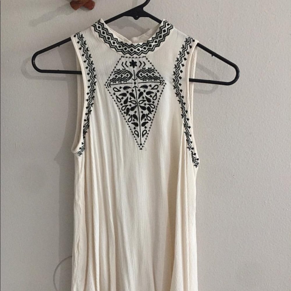 Embroidered top